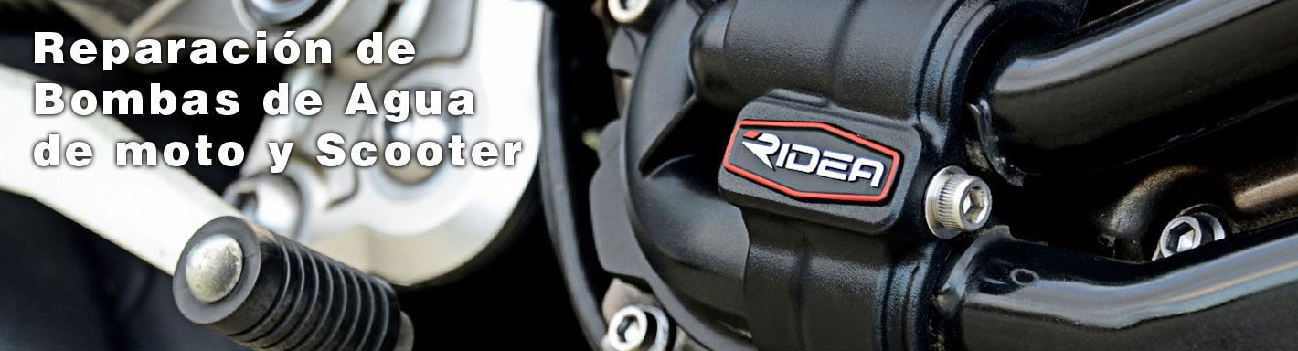 Bomba Agua de Motos y Scooter, Reparación