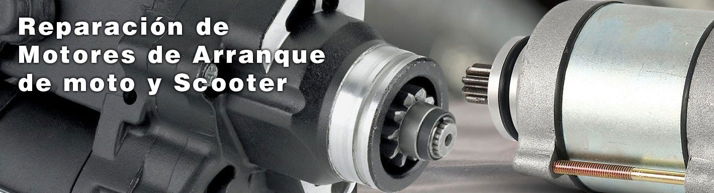 Motores de Arranque de Motos y Scooter Reparación